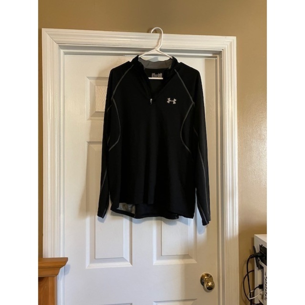 Under Armour Long Sleeve Shirt 1/4 zip pullover Men's Size Large